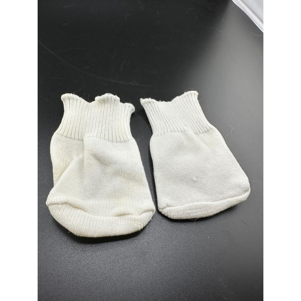 Cabbage Patch Kids original doll socks Coleco White 16" 14" 1984 Vtg Preemie P8